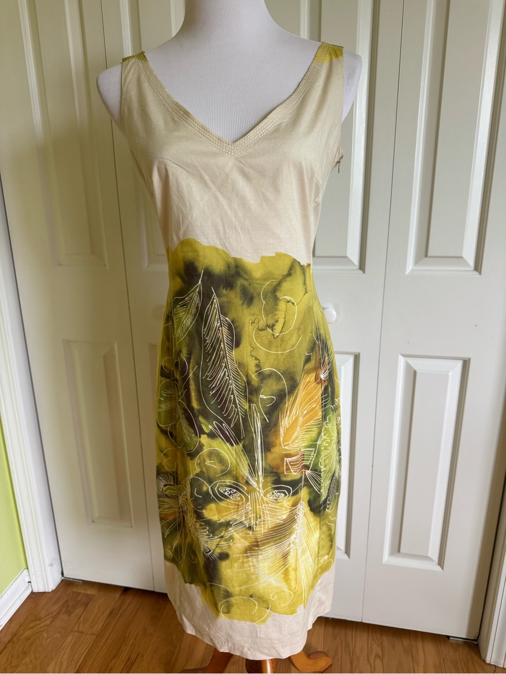 PIAZZA SEMPIONE Multicolor Silk Blend Summer Dress 8